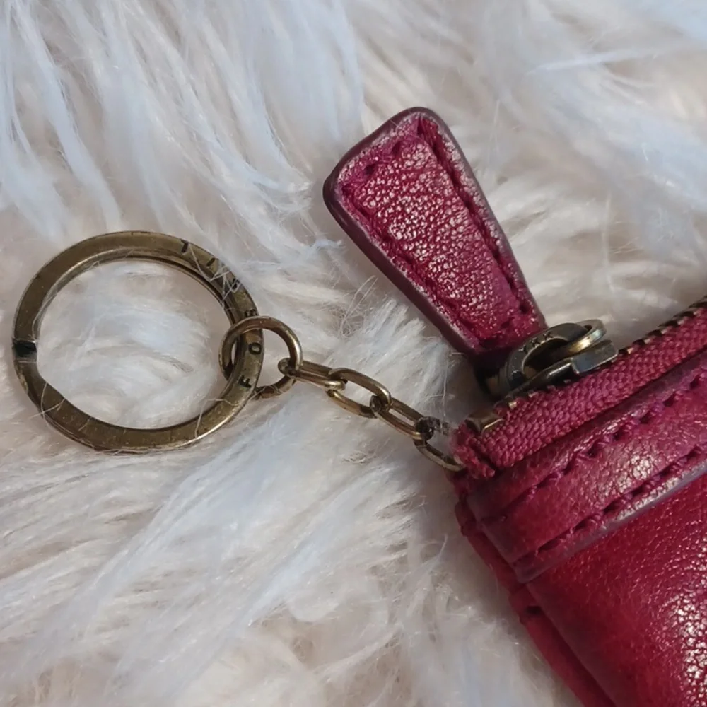 Fossil Lamb Leather ID HOLDER